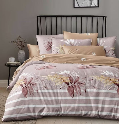 Venus King Size Bed Sheet Set with 2 Pillow Cover for Double Bed
